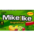 Mike and Ike Original Fruits Candy Mini Packs: 24-Piece Box