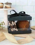 Plastic Gift Boxes Elegant Party Favor Black 5X4X3.5