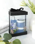 Clear Black 7X5X3" Gift Boxes 6 Pack Bakery Boxes With Base Lid & Ribbon