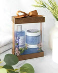 Clear Gold 7X5X3" Gift Boxes 6 Pack Bakery Boxes With Base Lid & Ribbon