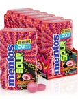 Mentos Gum Sour Strawberry: 6-Piece Box
