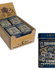 Clawhammer Organic Mint Tins - Strong Peppermint: 12-Piece Box