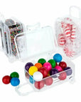 Travel Case Shaped Acrylic Candy Boxes 12 Pack 4.01"X1.65"X2.12"