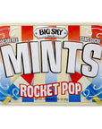 Big Sky Sugar Free Rocket Pop Mint Tins: 6-Piece Box