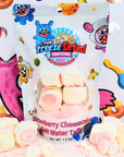 Freeze Dried Strawberry Cheesecake Salt Water Taffy Candy - Candy Warehouse