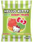 Hello Kitty Sour Gummy Candy Peg Bags: 12-Piece Box