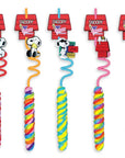Snoopy Crazy Lollipop Straws: 30CT Display