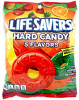 LifeSavers Hard Candy Singles - 5 Flavors: 4.5LB Case