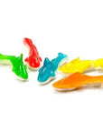 Assorted Colors Gummy Sharks: 6.6LB Bag
