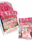 Efrutti Creamy Dreamy Strawberries Gummy: 12-Piece Case
