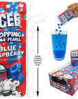 ICEE Popping Pearls - Blue Raspberry: 12-Piece Box