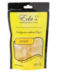 Eda's Sugar Free Hard Candy Drops - Lemon Peg Bags: 12-Piece Case