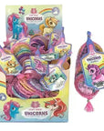 Rainbow Pony Unicorn Foiled Milk Chocolate Coins in Mesh Bags: 18-Piece Box