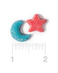 Glitter Sour Stars & Moons Gummy: 6.6LB Bag