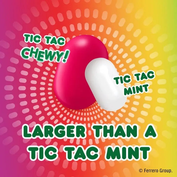 tic-tacさん専用です✨ Tic Tac Chewy Fruit Adventure: 24-Piece Display – Candy Warehouse