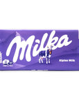 Milka Alpine Milk Chocolate Bars: 25-Piece Box