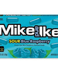 Mike and Ike Candy - Sour Blue Raspberry Theater Box: 12-Piece Case