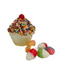 Pure Sugar Hollow Candy Cupcake filled with Cupcake Gummies - Candy Warehouse