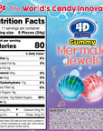 Amos 4D Gummy Mermaid Jewels Peg Bag: 12-Piece Case