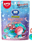 Amos 4D Gummy Mermaid Jewels Peg Bag: 12-Piece Case