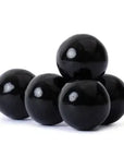 Black 1-Inch Gumballs: 850-Piece Case