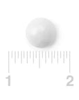 Shimmer Pearl White 1-Inch Gumballs: 12LB Case
