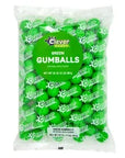 Green 1-Inch Gumballs: 24LB Case