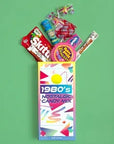 Classic Nostalgic 1980's Candy Gift Box: 6-Piece Case