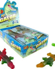 Jelly Belly Big Gummy Alligators Candy Packs: 24-Piece Case