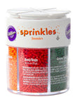 6 Mix Colored Jimmies: 3.18-Ounce Container