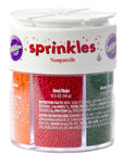 6 Mix Colored Sprinkle Nonpareils: 3-Ounce Container