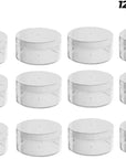 Clear Acrylic Boxes Round 4"X2" 12 Pack