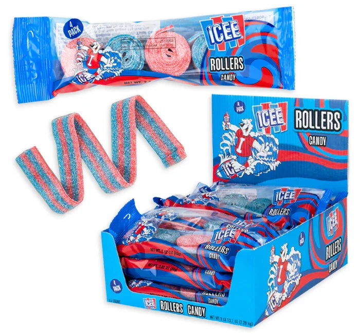 ICEE Roller Belts: 16-Piece Display – Candy Warehouse