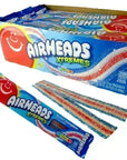 AirHeads Xtremes Sour Belts 2-Ounce Packs - Blue Raspberry: 18-Piece Box