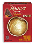 Terry's Dark Chocolate Orange Ball Gift Box: 12-Piece Case