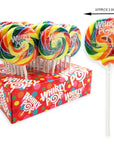 Whirly Pop 1.5-Ounce Swirl Suckers - Rainbow: 48-Piece Case