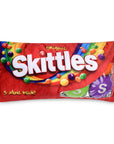Skittles Packaging Fleece Plush