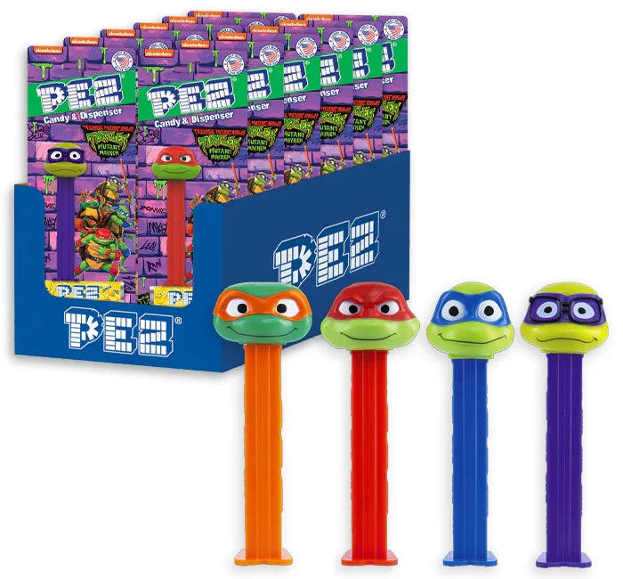 Teenage Mutant Ninja Turtles PEZ Candy Blister Packs: 12-Piece