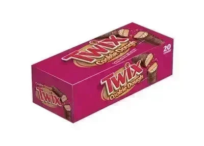 Twix Cookie Dough Chocolate Bars: 20-Piece Display – Candy