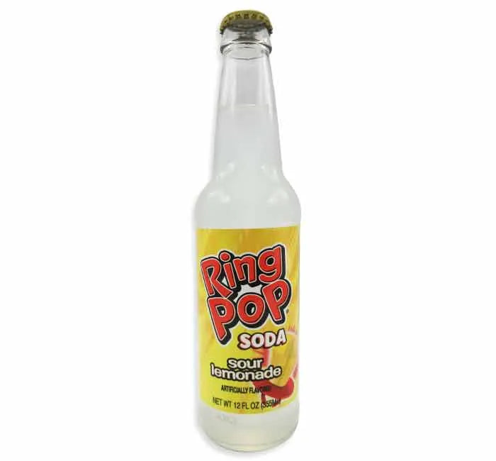 Ring Pop Sour Lemonade Soda: 24-Piece Case – Candy Warehouse