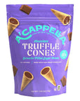 A’cappella Chocolate Truffle Cones: 6-Pack