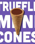 A’cappella Chocolate Truffle Cones: 6-Pack