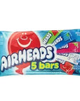 Airheads Singles 5-Pack Assorted Flavors: 18-Piece Box