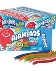 Airheads Filled Ropes Assorted Candy: 18-Piece Display