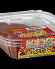 Alamo Candy Picositas Belts - Xtreme Sour with Chili: 24-Piece Case