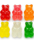 Albanese 5 Natural Flavor Gummi Bears: 5LB Bag