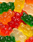 Albanese 5 Natural Flavor Gummi Bears: 5LB Bag