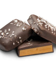 Albanese Dark Chocolate Sea Salt Toffees: 10LB Bag