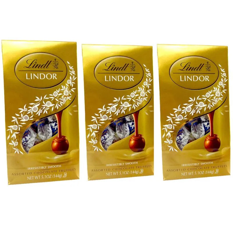 Lindt Chocolate Lindor Truffles - Assorted: 6-Piece Case – Candy