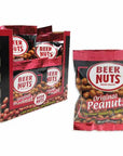 Beer Nuts Sweet & Salty Peanuts Peg Bag: 12-Piece Case